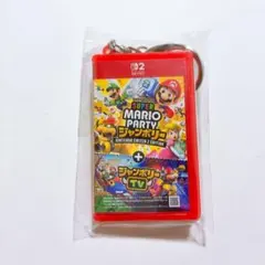 スーパーマリオパーティジャンボリー　ソフトパッケージ型 キーホルダー