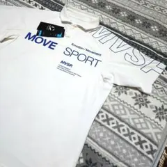 新品未使用 デサント　ムーブスポーツ　ポロシャツ　メンズSサイズ男女兼用