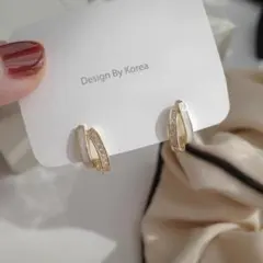 ♥️人気商品♥️おしゃれ　レディース　ピアス　人気ゴールド　高級感　海外　上品