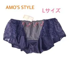 トリンプ AMO'S STYLEプレスドフラワーフレアショーツL定価2,860円