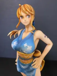 H*S様 ワンピース ナミ フィギュア リペイント - メルカリ