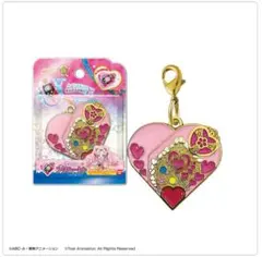 プリキュアオールスターズ　変身ダイキャストチャーム＆パッケージ4 プリハート