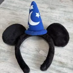 ミッキー 魔法使い帽子 ヘアバンド