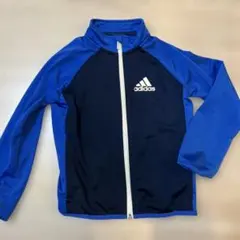 adidas ジャージ 青黒 120