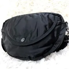 ✨美品 ポーター タンカー ショルダーバッグ ハーフムーン 舟形 オーバル