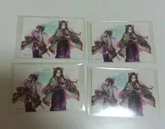 鬼滅の刃 繋ぐ WEBSHOPくじ 胡蝶しのぶ 胡蝶カナエG賞 ステッカー