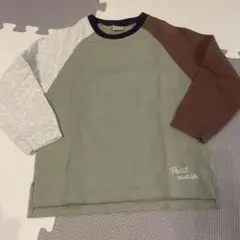 petit main ラグランスリーブ Tシャツ 110