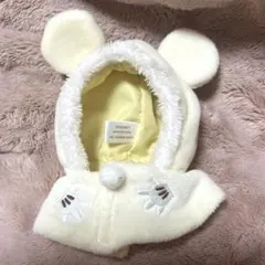 最終値下げ！　ディズニーストア　ユニベアシティ　シークレットポンチョ　白