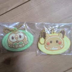 一番くじ ポケピース ラバーストラップ ピカチュウ モクロー