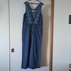 Sonny Label デニムサロペット　刺繍入りフリーサイズfreesizeのサムネイル