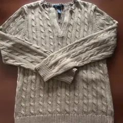 美品！ラルフローレン　ゴールド　セーター