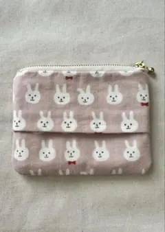 ハンドメイド　ポーチ付きポケットティッシュケース