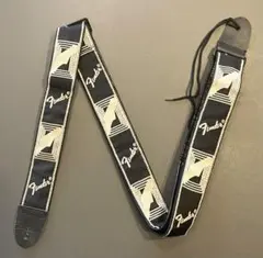 フェンダー Fender モノグラム ストラップ Black/Grey