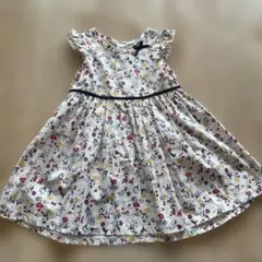 parentsdream 花柄ワンピース 95 美品のサムネイル