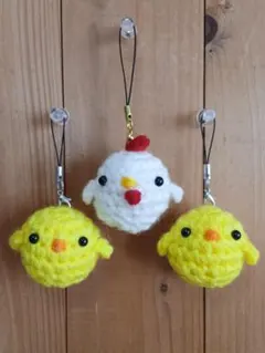 あみぐるみ　ひよこ　卵 　3個セット あみぐるみ ひよこ 卵 3個セット - メルカリ