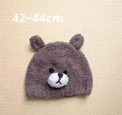 クマの顔 ニット帽 茶色 GAP