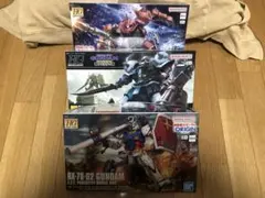 HGドム/リックドム&ザクIIC-6/R6&量産型ゲルググ/ゲルググキャノン