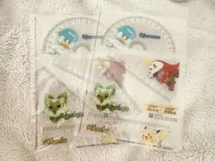 ポケモン 定規セット ニャオハ クワッス ホゲータ　2セット