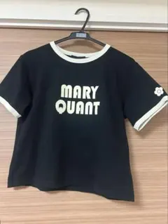 破格　MARY QUANT マリークワントロゴ デイジー リンガー 半袖Tシャツのサムネイル