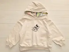 美品／BREEZE／ブリーズ／Disneyフード付きパーカー／size１００cm
