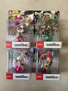【新品未使用】amiibo 4体セット[ヒメ/イイダ/タコガール/アオリ]