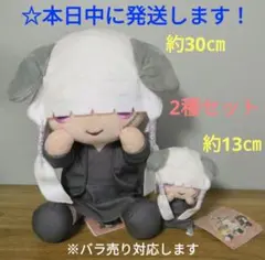 ジグザグ×サンリオキャラクターズ　Lぬいぐるみ ・ マスコット　命　2種セット
