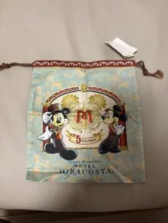 東京ディズニーシー ホテルミラコスタ 5周年 巾着袋