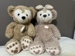 ダッフィー・シェリーメイ　ぬいぐるみ2体セット