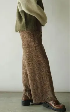 ヤマダヤ★RADIATE レースドッキングスウェットパンツ　ブラウン