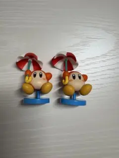 星のカービィ　チョコエッグ　ワドルディ(パラソル)