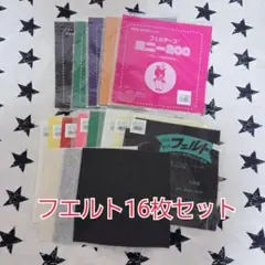 フェルト16枚セット【値下可能】