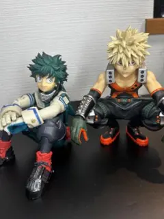 爆豪　緑谷フィギアセット