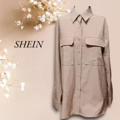 SHEIN　シーイン　ブラウス　シャツ　大きめデザイン