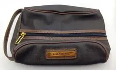 【ほぼ未使用】LANCEL ランセル ポーチ オッペン化粧品 ノベルティレトロのサムネイル