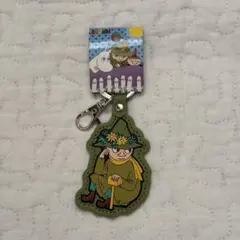 ムーミン スナフキン レザー調 キーホルダー チャームのサムネイル