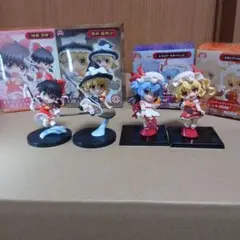 霊夢 魔理沙 レミリア フラン 4体セット - メルカリ