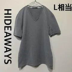 HIDEAWYS tシャツ　vネックのサムネイル