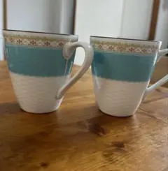 ノリタケ　Noritake ペア　マグカップ　2個