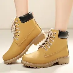 レディース ブーツ  ティンバーランド風