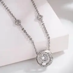 No.336A キラキラビジューネックレス 韓国 量産型 地雷 上品 華奢