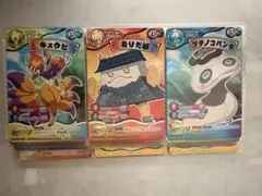 ポケモン 明治 meiji ゲットカード 3枚 - メルカリ