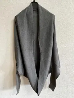 【EGOIST】お値下げ！グレー ニット 変形カーディガン