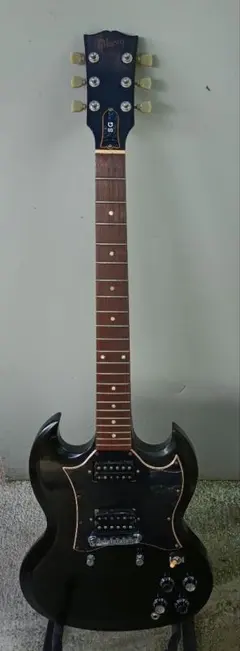 Maestro by Gibson SGタイプ エレキギター ブラック 改造品 - メルカリ