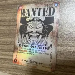 OP09-118 SP 手配書 ゴール・D・ロジャー