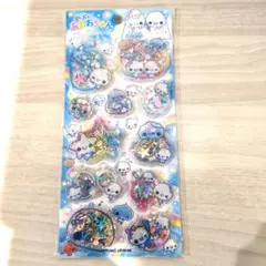 【最安値】ぷくぷくあわわちゃん　スパンコールパーティー　シール