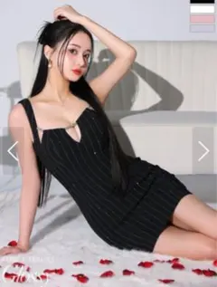 ROBE de FLEURS Glossy キャバクラ タイトドレス S