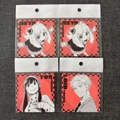 SPY×FAMILY スパイファミリー コースター 4枚セット