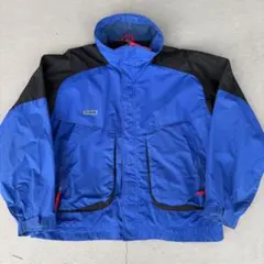 猿*様 2000s Columbia コロンビア　マウンテンパーカー 青黒 ブル