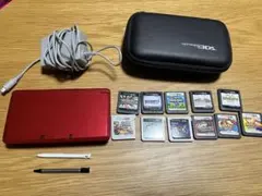 S*C様 【動作良好】Nintendo 3DS 本体　ソフト11本　充電器　ケー