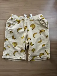 ブリーズ　バナナ柄 半ズボン 130cm